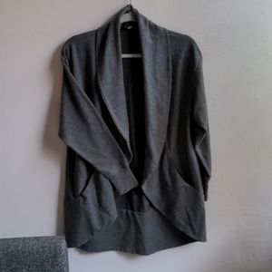 Theory grey cardigan